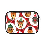 christmas hipster monkeys  Apple iPad Mini Zipper Case