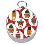 christmas hipster monkeys  Silver Compass