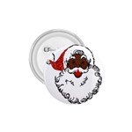 sequin African santa claus 1.75  Button