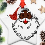 sequin African santa claus Ornament (Star)