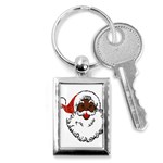 sequin African santa claus Key Chain (Rectangle)