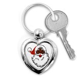 sequin African santa claus Key Chain (Heart)