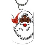 sequin African santa claus Dog Tag (One Side)