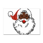 sequin African santa claus Sticker A4 (10 pack)