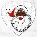 sequin African santa claus Jigsaw Puzzle (Heart)