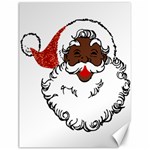 sequin African santa claus Canvas 12  x 16 