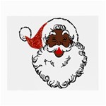 sequin African santa claus Small Glasses Cloth (2 Sides)