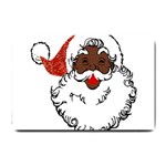 sequin African santa claus Small Doormat