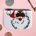 sequin African santa claus Mini Coin Purse