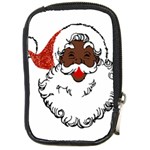 sequin African santa claus Compact Camera Leather Case