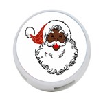 sequin African santa claus 4-Port USB Hub (Two Sides)