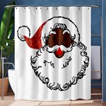 sequin African santa claus Shower Curtain 60  x 72  (Medium)