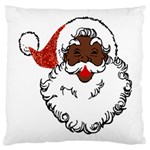 sequin African santa claus Large Cushion Case (One Side)