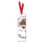 sequin African santa claus Small Book Mark