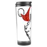 sequin African santa claus Travel Tumbler