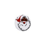 sequin African santa claus 1  Mini Button