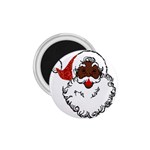 sequin African santa claus 1.75  Magnet