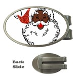 sequin African santa claus Money Clip (Oval)