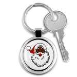 sequin African santa claus Key Chain (Round)