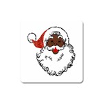 sequin African santa claus Magnet (Square)