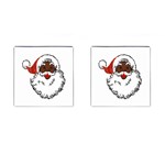 sequin African santa claus Cufflinks (Square)