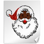 sequin African santa claus Canvas 20  x 24 