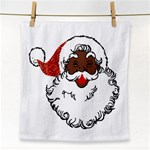 sequin African santa claus Face Towel