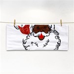 sequin African santa claus Hand Towel