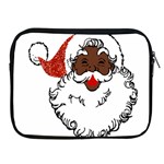 sequin African santa claus Apple iPad Zipper Case