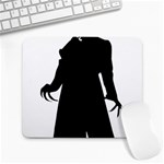 santa nosferatu Large Mousepad