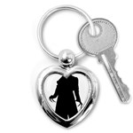 santa nosferatu Key Chain (Heart)