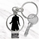 santa nosferatu Nail Clippers Key Chain