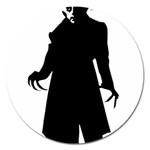 santa nosferatu Magnet 5  (Round)