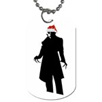 santa nosferatu Dog Tag (One Side)