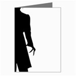 santa nosferatu Greeting Cards (Pkg of 8)