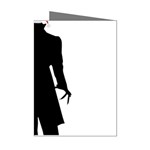 santa nosferatu Mini Greeting Cards (Pkg of 8)