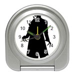 santa nosferatu Travel Alarm Clock