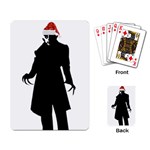 santa nosferatu Playing Cards Single Design