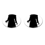 santa nosferatu Cufflinks (Oval)