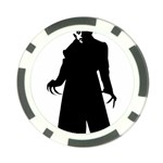 santa nosferatu Poker Chip Card Guard