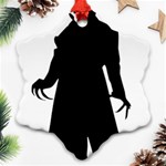 santa nosferatu Ornament (Snowflake)