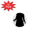 santa nosferatu 1  Mini Button (10 pack) 