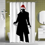 santa nosferatu Shower Curtain 48  x 72  (Small)