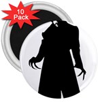 santa nosferatu 3  Magnet (10 pack)