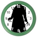 santa nosferatu Color Wall Clock