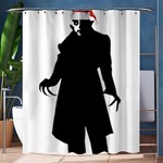 santa nosferatu Shower Curtain 60  x 72  (Medium)