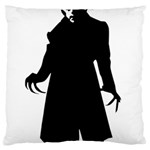 santa nosferatu Standard Flano Cushion Case (One Side)