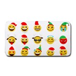 Xmas Emoji Happy Faces Medium Bar Mat