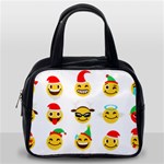 Xmas Emoji Happy Faces Classic Handbag (One Side)