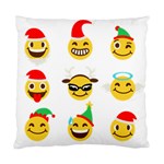 Xmas Emoji Happy Faces Standard Cushion Case (One Side)